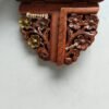 Wooden carved wall shelf - Image 4