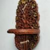 Wooden carved wall shelf - Image 3