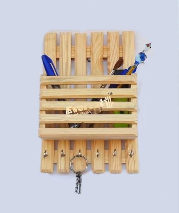 Wooden key holder/Pen holder